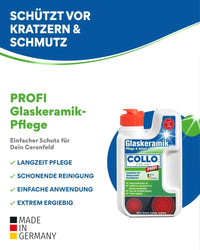 Thumbnail for Profi - Pflege für Ceran - und Induktionskochfelder, Ceranfeldpflege, Ceranfeld pflegen, Ceranfeld schützen - COLLO