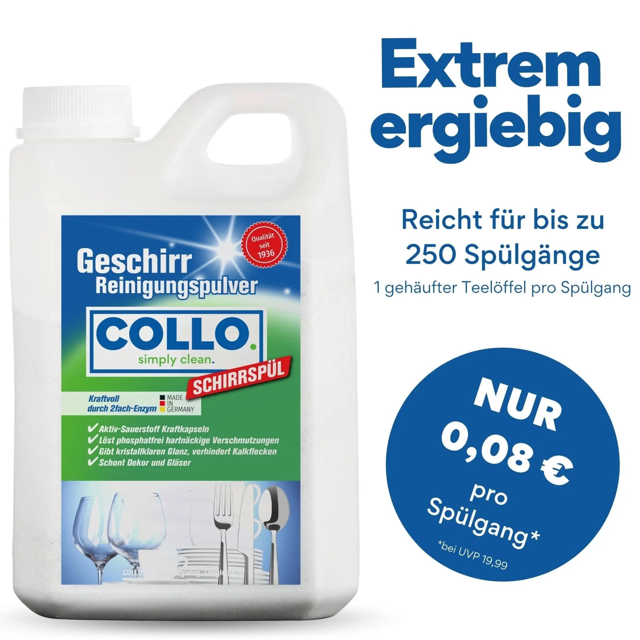 SCHIRRSPÜL Spülmaschinen - Set - 0500 - COLLO. simply clean.