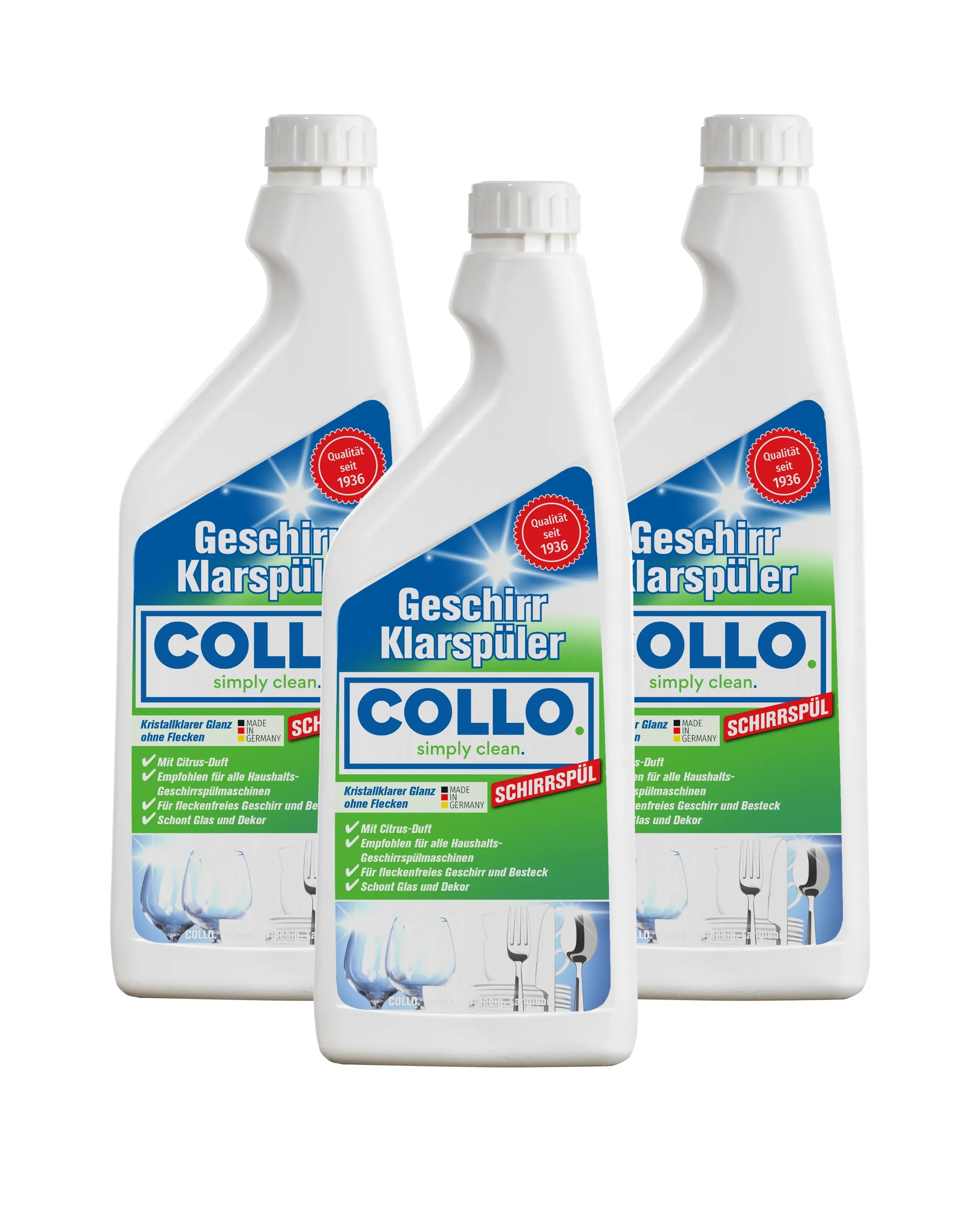 Vorteilsset: 3x Klarspüler für Spülmaschinen