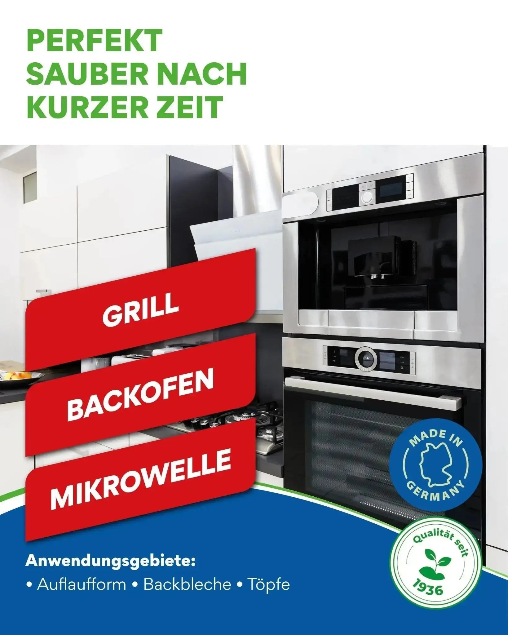 Vorteilsset: 5x Clou - Grill - und Backofenreiniger - 0064.5 - Grill Reiniger - COLLO. simply clean.