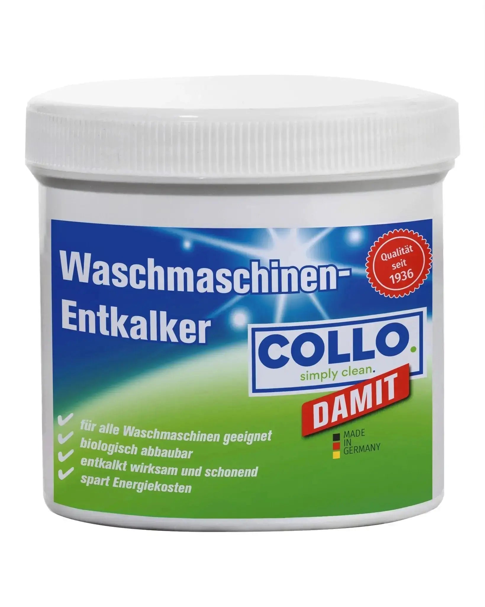 Vorteilsset: 5x Damit - Waschmaschinen Entkalker - Waschmaschine entkalken - 0022 01.5 - COLLO. simply clean.
