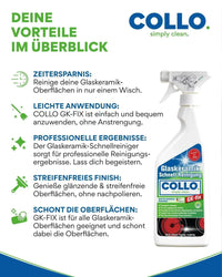Thumbnail for Vorteilsset: 5x GK - Fix - Glaskeramikreiniger - 0037.5 - Ceranfeld reinigen, Induktionskochfeld reinigen - COLLO