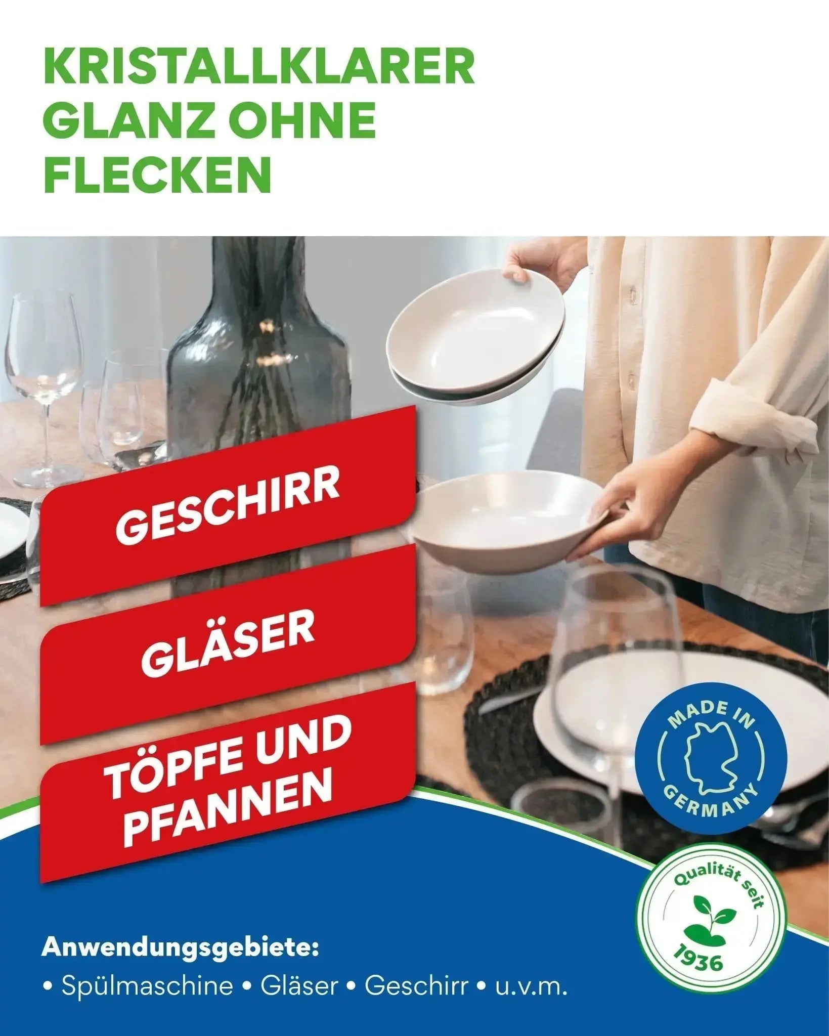 Vorteilsset: 5x Klarspüler für Spülmaschinen - 0084.5 - COLLO. simply clean.