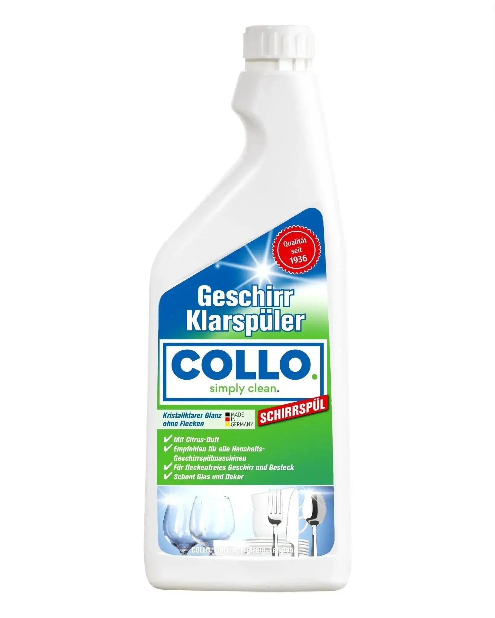 Vorteilsset: 5x Klarspüler für Spülmaschinen - 0084.5 - COLLO. simply clean.