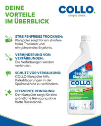 Thumbnail for Vorteilsset: 5x Klarspüler für Spülmaschinen - 0084.5 - COLLO. simply clean.