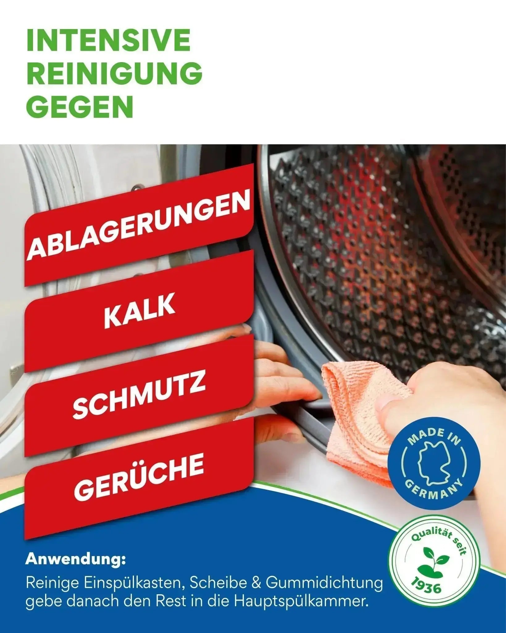 Vorteilsset: 5x WaMa Waschmaschinenreiniger - Wäsche stinkt - Waschmaschine stinkt - 0006.5 - COLLO. simply clean.