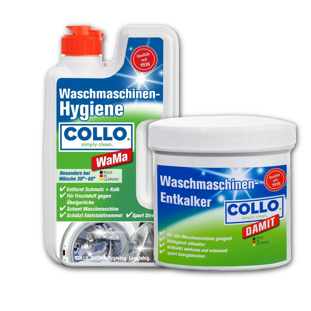Waschmaschinenpflege - Set – Reinigung & Pflege für deine Waschmaschine - 0505 - COLLO. simply clean.